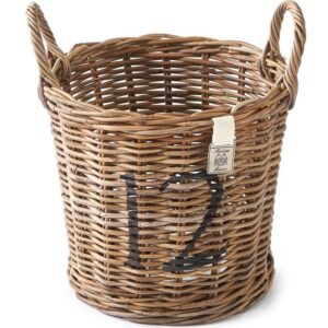 Rustic Rattan Planter S