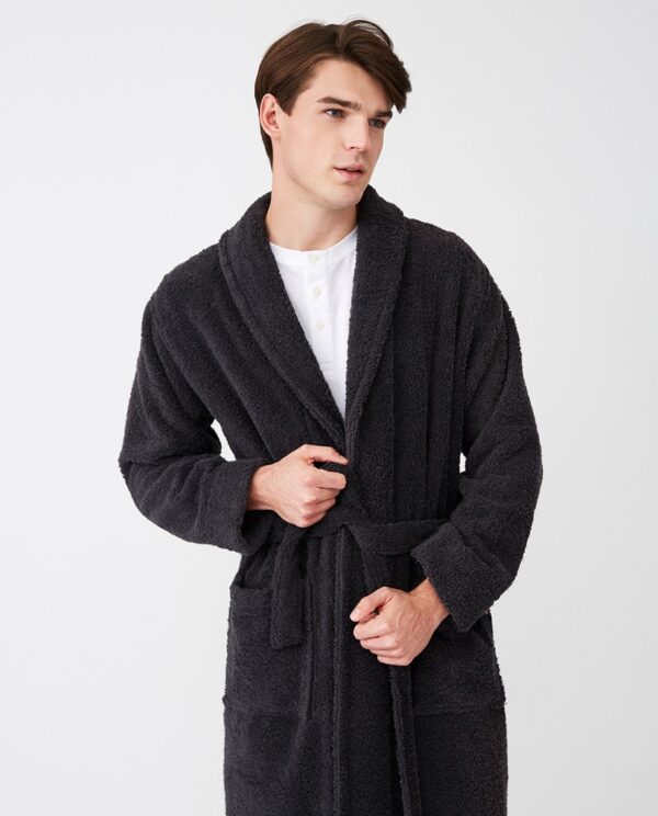 Lexington Original Bathrobe Charcoal Interior Stories Lexington