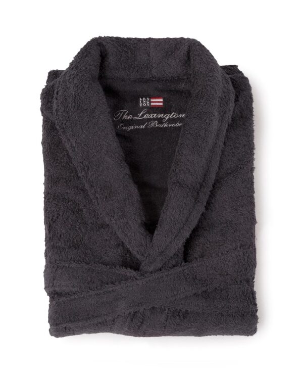 Lexington Original Bathrobe Charcoal Interior Stories Lexington