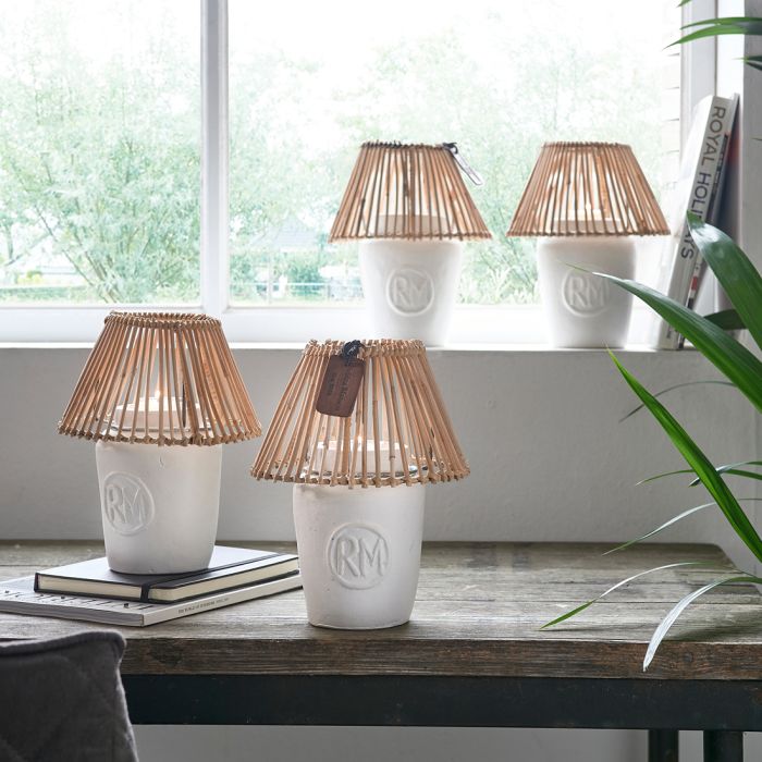 RM Clay Candle Holder white Interior Stories Riviera Maison Möbel