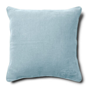 Verona Linen Pillow Cover Light Blue 50x50