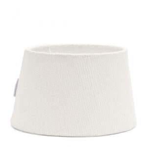 Linen Taper Lampshade white 30x17