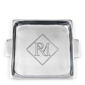 RM Monogram Mini Tray 21x18
