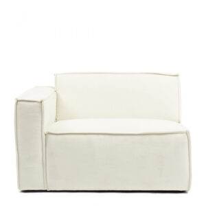 The Jagger Corner Left Antique White 11x105x75