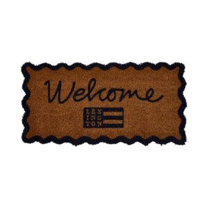 Welcome Coir Fibre Door Mat 95x45 cm