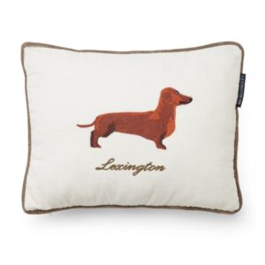 Dog Organic Cotton Velvet Pillow 40x30
