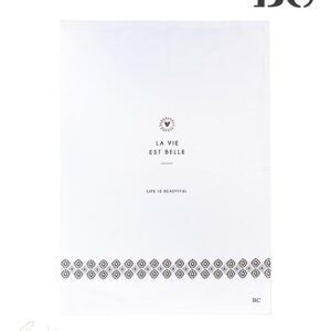 Home BASTION Kitchen Towel / La vie est belle 50x70cm