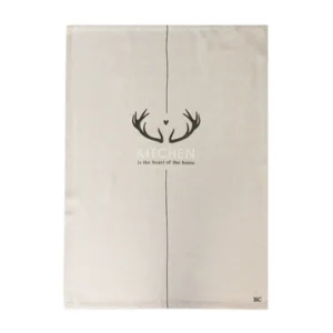 BASTION Kitchen Towel / Kitchen is the heart of the home 50x70cm