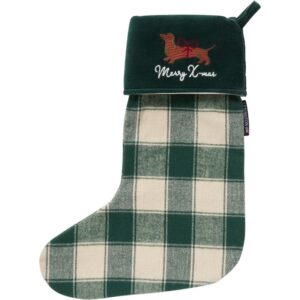 Organic Cotton Checked Stocking