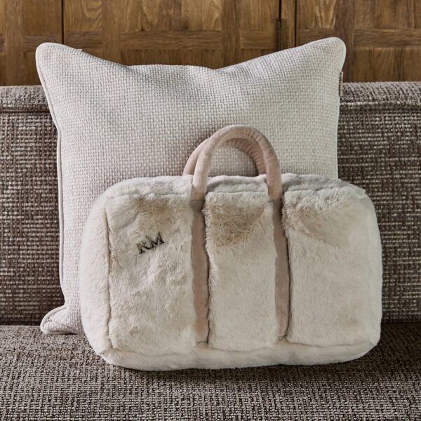 Handbag Faux Fur Box Pillow by Rivièra Maison – Bild 3