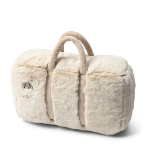 Handbag Faux Fur Box Pillow by Rivièra Maison