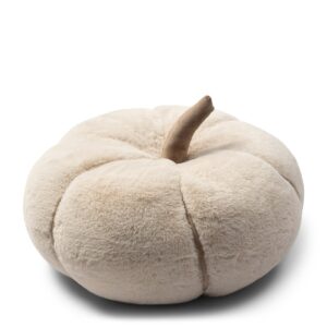 Pumpkin (L) Faux Fur Box Pillow by Rivièra Maison