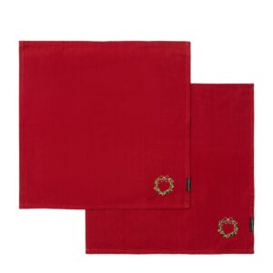 Christmas Wreath Napkins Set Of 2 pcs