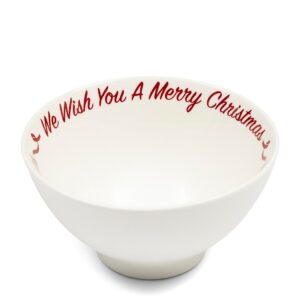 We Wish You A Merry Christmas Bowl by Riviera Maison