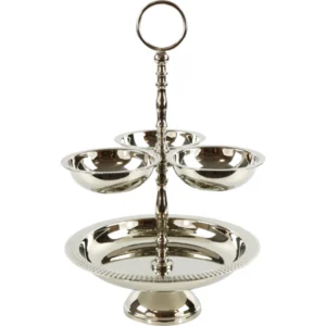 Etagère silber Rondell