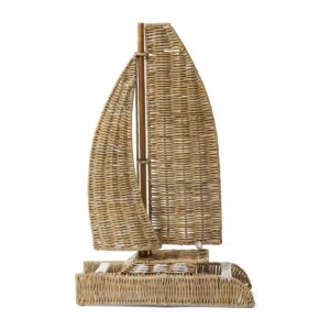 Rustic Rattan Catamaran Decoration by Rivièra Maison