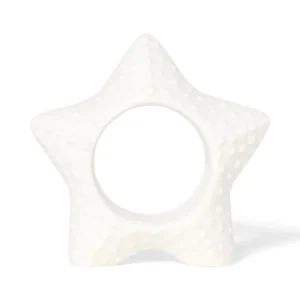 Stoneware Starfish Napkin Ring weiss