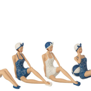 Beach Beauty blau by J-Line 18x8x17, div. Motive