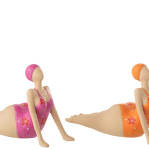 Beach Beauty Yoga Liegend Polyresin Mix 2pcs by J-Line