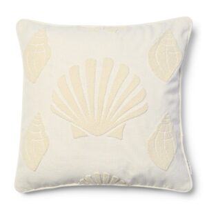 Sandy Shell Pillow 50x50 inkl. Federkissen Füllung by Rivièra Maison