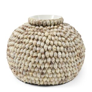 Bay View Shell Vase M 31x31x21 by RIVIÈRA MAISON