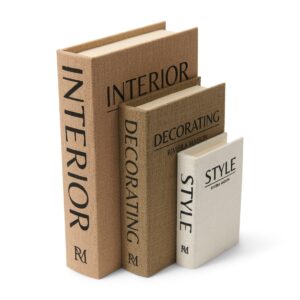 RM Interior Decorative Book Set of 3 by RIVIÈRA MAISON