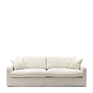 Giovanni Sofa 3,5 Seater 210x50x50 Antique White by Rivièra Maison