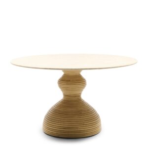 Vedella Dining Table Ø130cm by RIVIÈRA MAISON