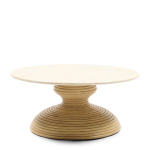 Vedella Coffee Table Ø90cm by RIVIÈRA MAISON