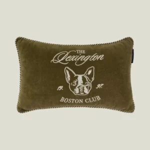 Lexington Boston Club Kissen aus 50x30, oliv/hellbeige