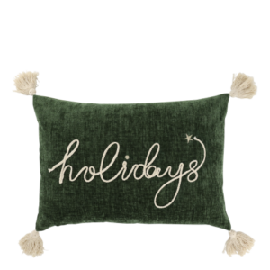 Aix Pillow Cover mit Quasten Holidays 30x50