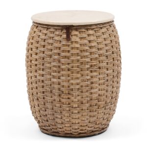 Azoren End Table Ø 45cm x 55cm by RIVIÈRA MAISON