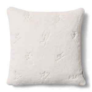 Aspen Mountain Faux Fur Pillow 50x50 - by Rivièra Maison (Inkl. Federinnenkissen)