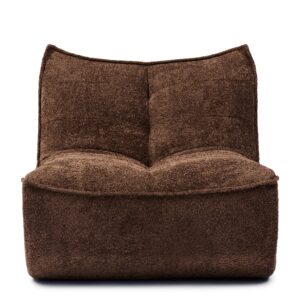 Accent Chair, Manhattan Weave Umber Brown by RIVIÈRA MAISON