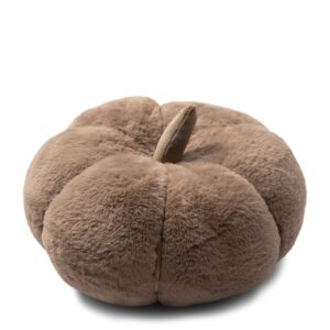 Pumpkin Faux Fur Box Pillow S Ø28x16 by Rivièra Maison